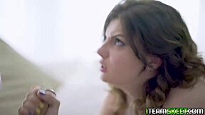 i'm banging ariana's moist pussy with legs spread wide