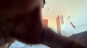 Latina with huge ass gets fucked in stepbrother's room. She submits to spanking and hard pounding on big tits