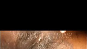 Hey, that ghetto slut's pussy and asshole get stretched and eaten before hard doggystyle fucking and a cumshot on her big ass.