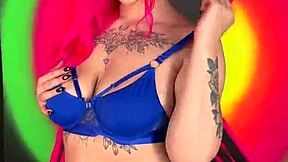 look at this curvy beauty showing her big tits.