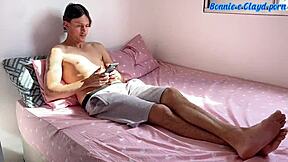 Latina stepdaughter's tight pussy pounded hard