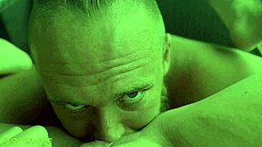 i watch blue-eyed guy eat my pussy to orgasm