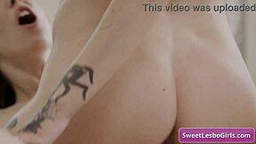 I’m Obsessed! Natural Busty Lesbian Teens Millie Morgan and Carolina Sweets Pound Pussies with Thick Strap-On Toy!