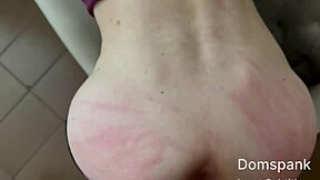 Training petite European for obedient anal play