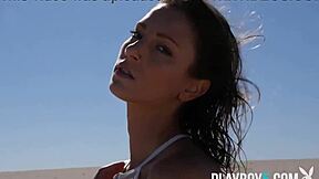 Belgium Model Miluniel Louis Strips for Outdoor Ass Play