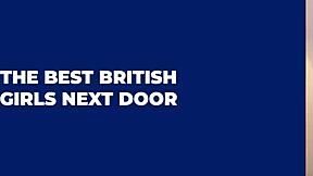 Fantastisk britisk blond kneppet hårdt med strapon i hjemmelavet klip