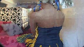 black-haired beauty loving a wild pussy pounding