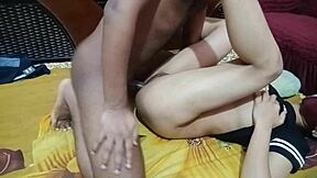 indian sexy college girl getting bent over for fun.