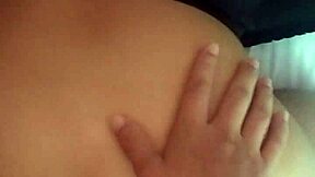 I caught my unfaithful girlfriend getting anal creampied by her black lover, what a huge whore.