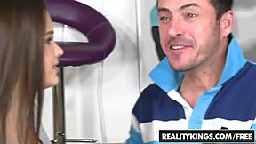 b jewel and carry cherry are having fun with muff diving and assfucking in this euro party