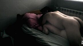 My stepdaughter sneaks in for a wild FUCK session