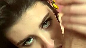 أمينة مكتبة خجولة تمتص أخيراً ذكر كبير مع براد نيومان