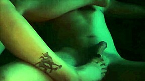 Sexy sensual OILED FOOTJOB for my stepbrother