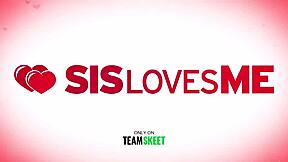 Provocative Teen Bounces Perfect Booty on Step Sibling's Shaft.