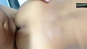 shy girl gets bent over hard