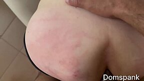 Training petite European for obedient anal play