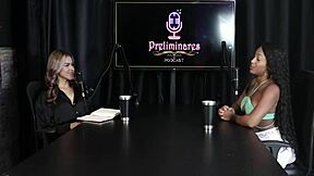 Curious Vicky Menage In Sheer Red Lingerie Gets Anal With Two Cocks.