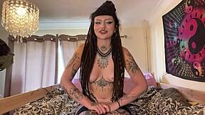 introducing bambi fae tattooed alt british pornstar