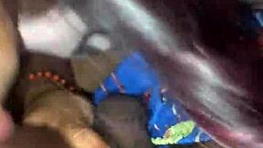 Wife hides deep throat blowjob