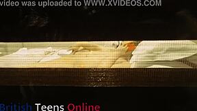 busty brunette teen trains to deepthroat monster cock and swallow sloppy facials.