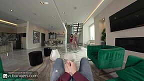 Vr Bangers Aria Valencia & Angel Windell Hot Teen Threesome