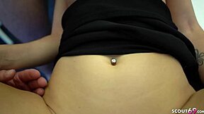 she moaned during home fucking but begged for more big cock.