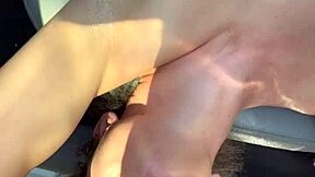 What does a real hooker do on the street? Gets cum on ass!