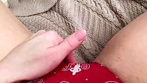 Rubbing My Virgin Pussy in Wet Panties to Intense Orgasm! 😍