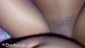 A petite black teen 18+ gets fucked hard and fast in a quickie by Donfelix9 on Naija porn.