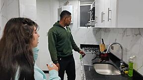 Can Rioc Handle Busty Jennie’s Curves in the Kitchen Showdown?