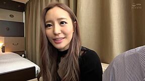 filming hot sex with a rich gal in a luxury hotel, rocking red lingerie.