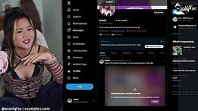 Filipina teen Meru solo in wild livestream