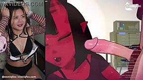 Filipina teen Meru solo in wild livestream