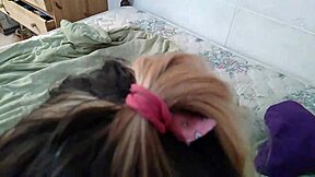 Behind the Scenes: Cute Teen After Shower Fun