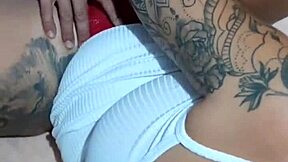 Horny Sucking Bareback Guy's Big Ass