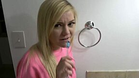 step dad craves another round with his blonde teen