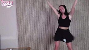 Kinky Daisy Garcia Fucks Brogan to Join Cheerleader Squad