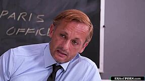 Sexy student gets pounded by teacher! 😏