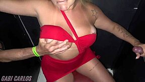 Holy Hell! Insane Lust at Glory Hole in Florianópolis Swing Club Freedom!