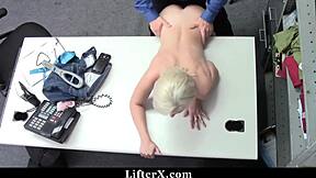 security officer finds hidden necklace in teen's panties