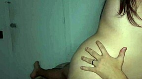 Chubby woman has a delicious experience