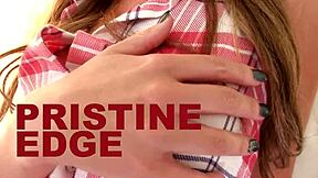 Pristine Edge, Suck My Big Cock in POV and Swallow Huge Load!