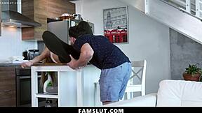 Stepsister Enjoys One-on-One Time with Handsome Stepbrother