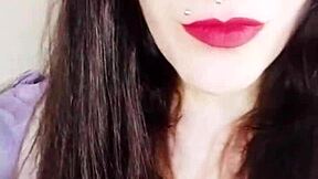 What’s hiding backstage with this hot brunette girlfriend?