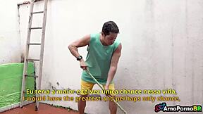 i was home alone with her on saturday afternoon