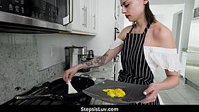 Damn, stepsis angel windell takin my huge dick!