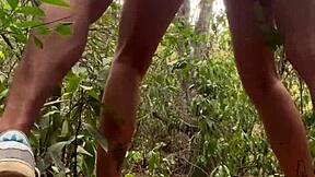 University Friend Fucked In Forest During Camping Trip