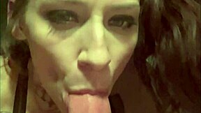 does she really work hard for that cumshot?