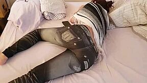 Argentine stepsister pleads in amateur couple scene