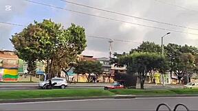 Insólito Colombian Exhibitionist Seduces Me on Street for Sex. My Lucky Day!